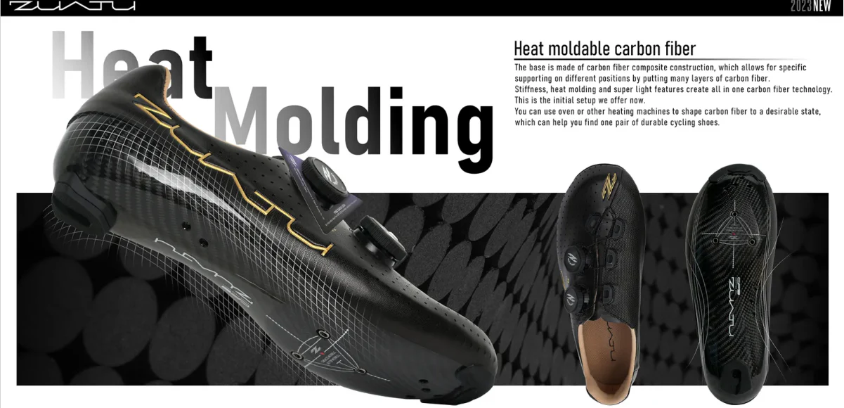 ZUATU Z001 Cycling Shoes for top athletes specializing in carbon fiber technology - Image 4