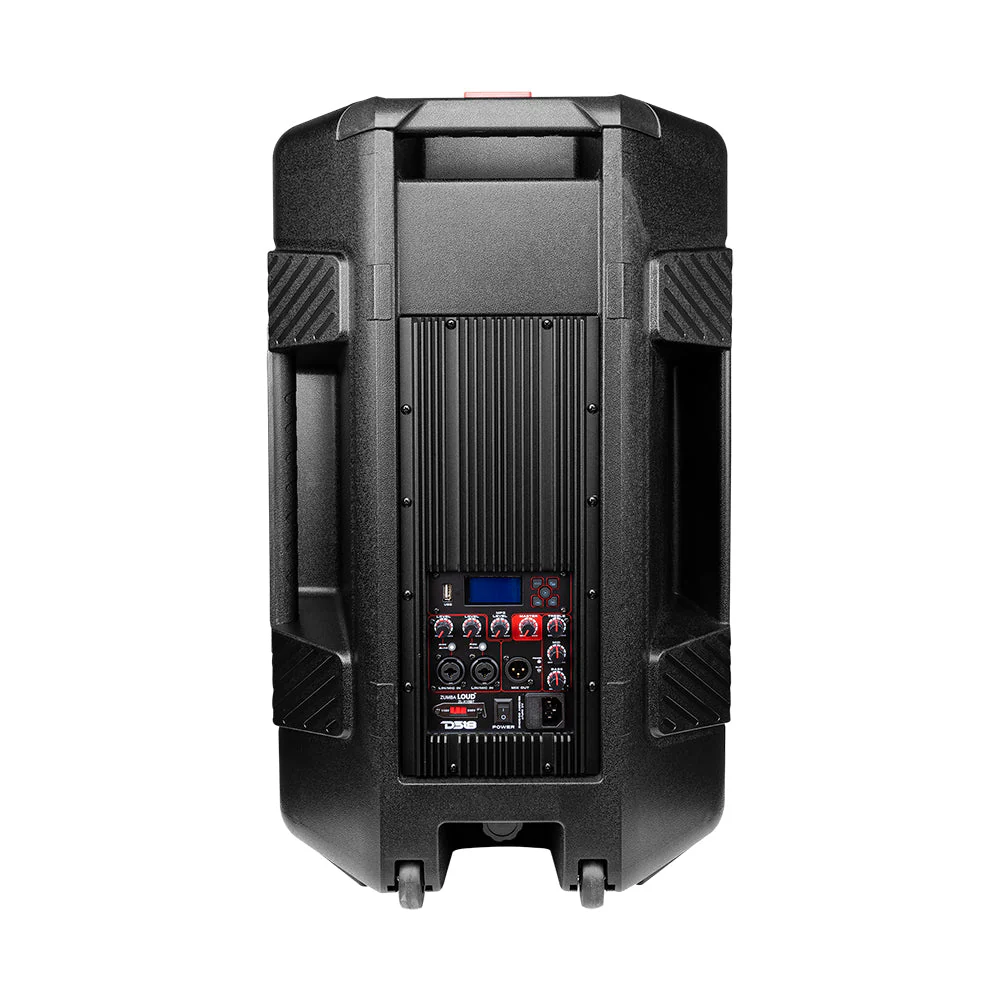 ZUMBA LOUD 15" High-Powered Amplified Professional Speaker System With Bluetooth and TWS 1000 Watts - Image 5