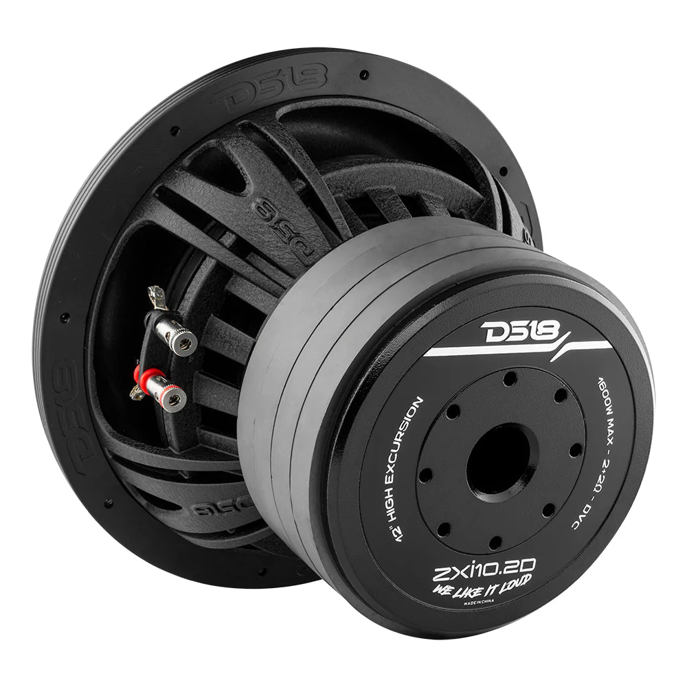 ZXI 10" High Excursion Subwoofer Quad Stacked Magnets | 800W RMS DVC 2-Ohm - Image 3