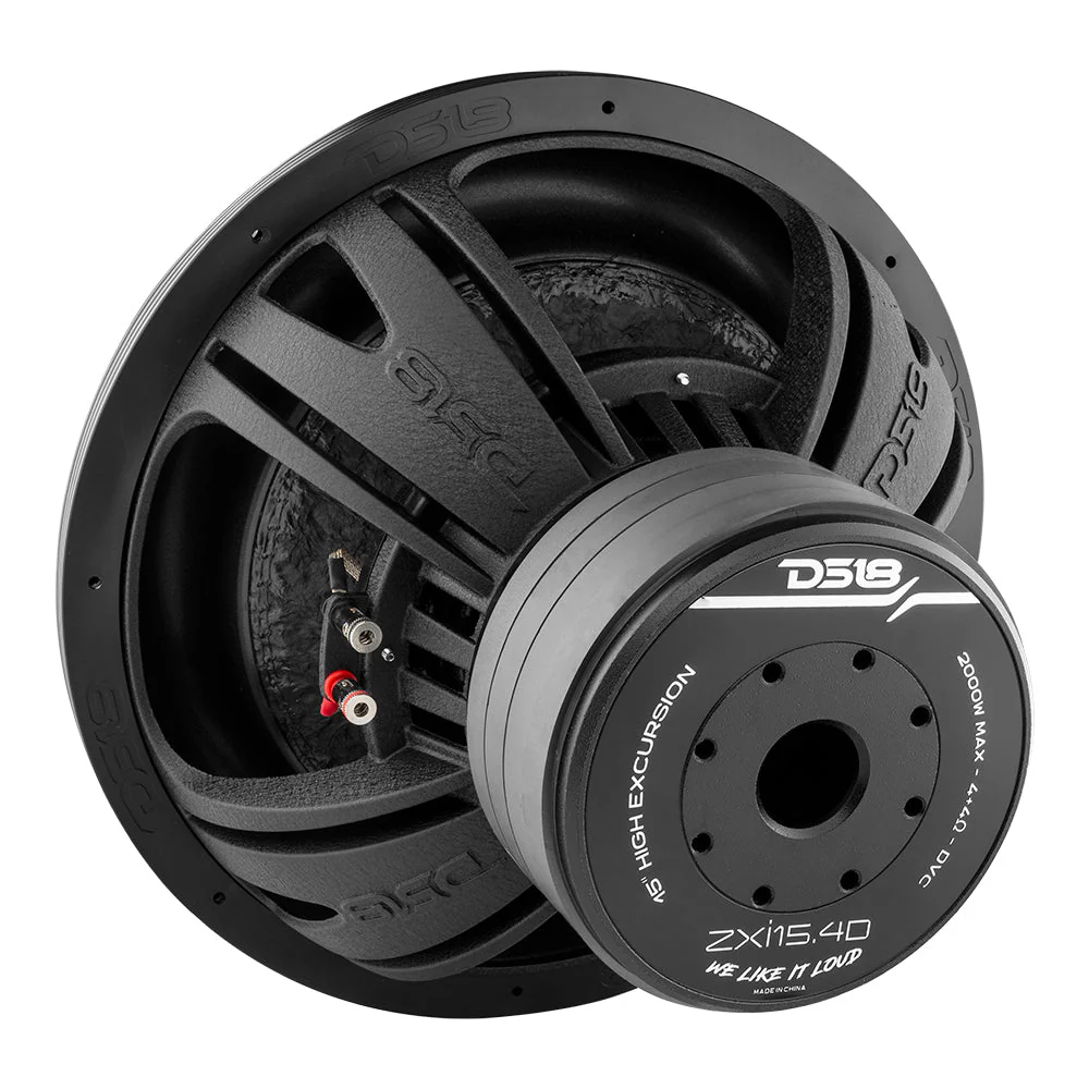 ZXI 15" High Excursion Subwoofer Quad Stacked Magnets | 1000W RMS DVC 4-Ohm - Image 3