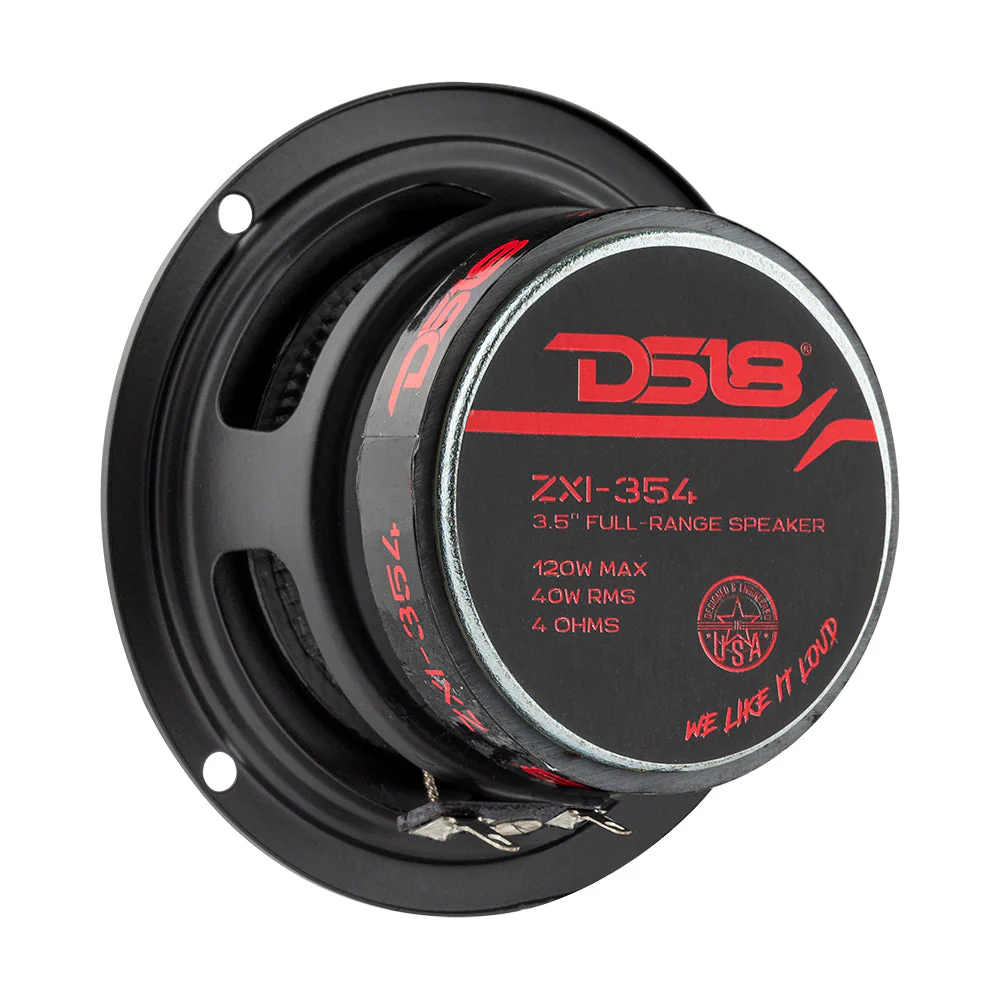 ZXI 3.5" Full-Range Speakers with Kevlar Cone 40 Watts Rms 4-Ohm - Image 4