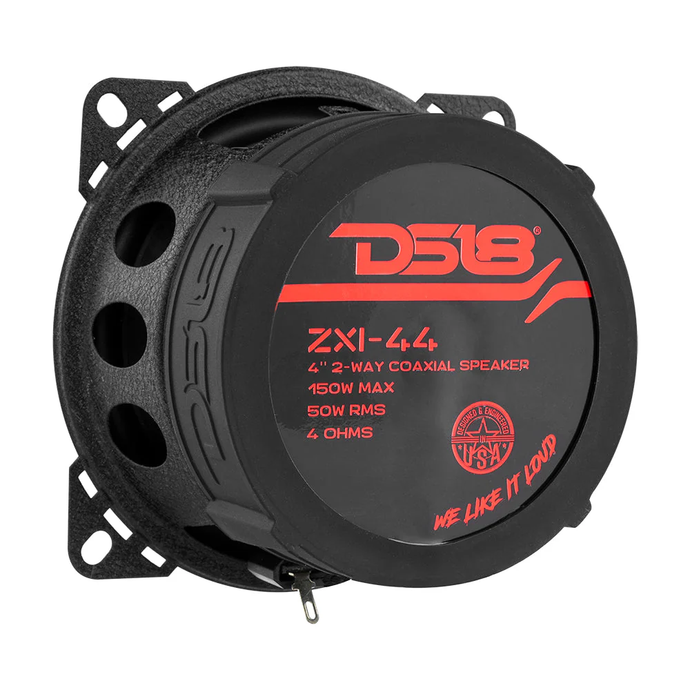 ZXI 4" 2-Way Coaxial Speakers with Kevlar Cone 50 Watts Rms 4-Ohm - Image 5