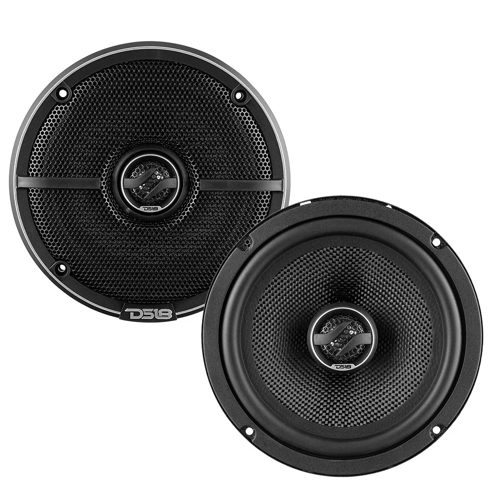 ZXI 6.5" 2-Way Coaxial Speakers with Kevlar Cone | 80W RMS 4-Ohm - Image 2