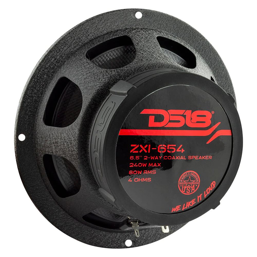 ZXI 6.5" 2-Way Coaxial Speakers with Kevlar Cone | 80W RMS 4-Ohm - Image 5