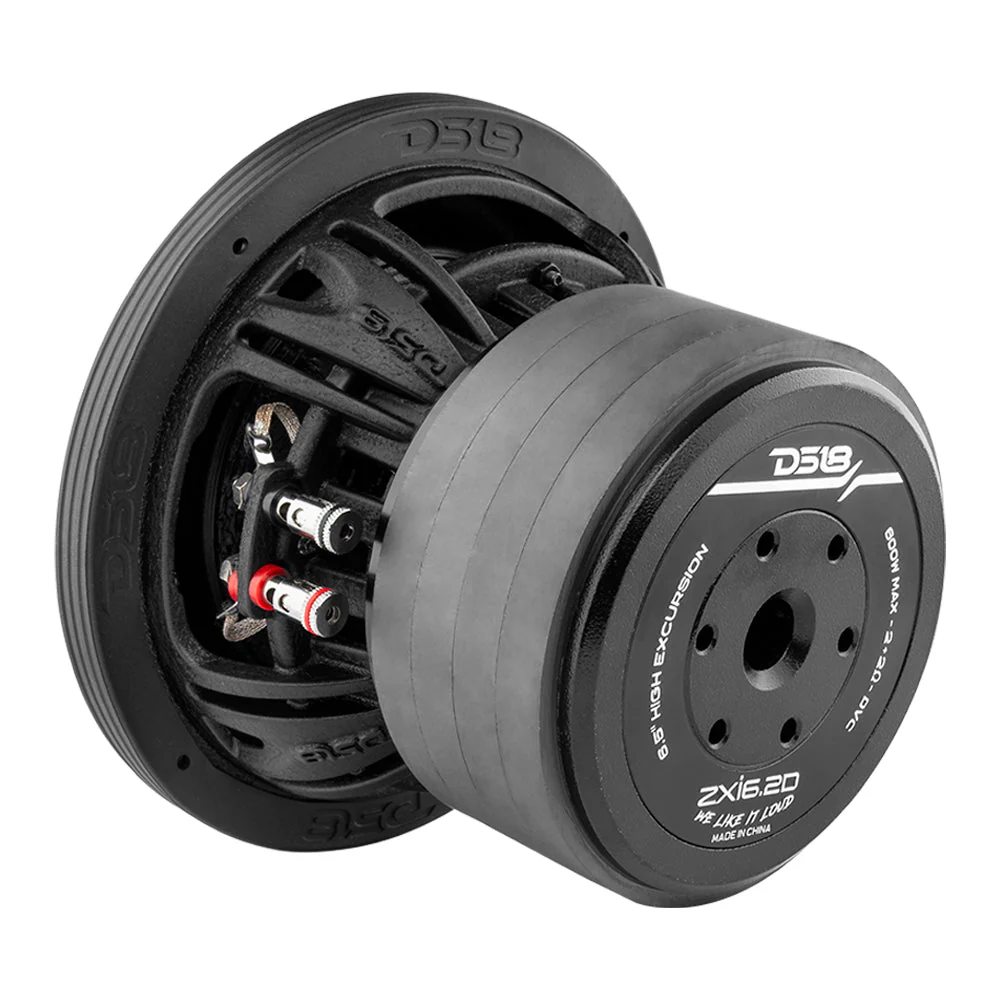 ZXI 6.5" High Excursion Subwoofer Quad Stacked Magnets 300 Watts Rms DVC 2-Ohm - Image 3