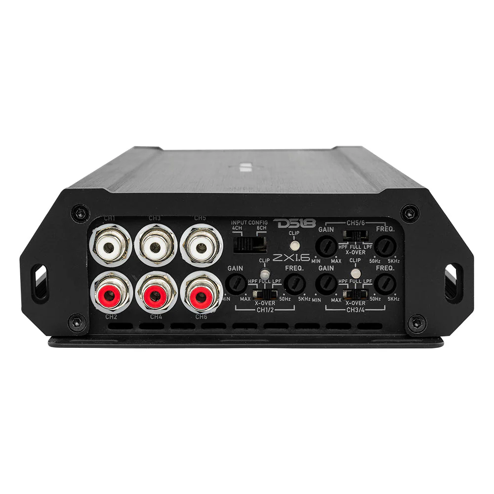 ZXI 6-Channel Class D Amplifier 6 x 200 Watts Rms @ 4-Ohm - Image 4