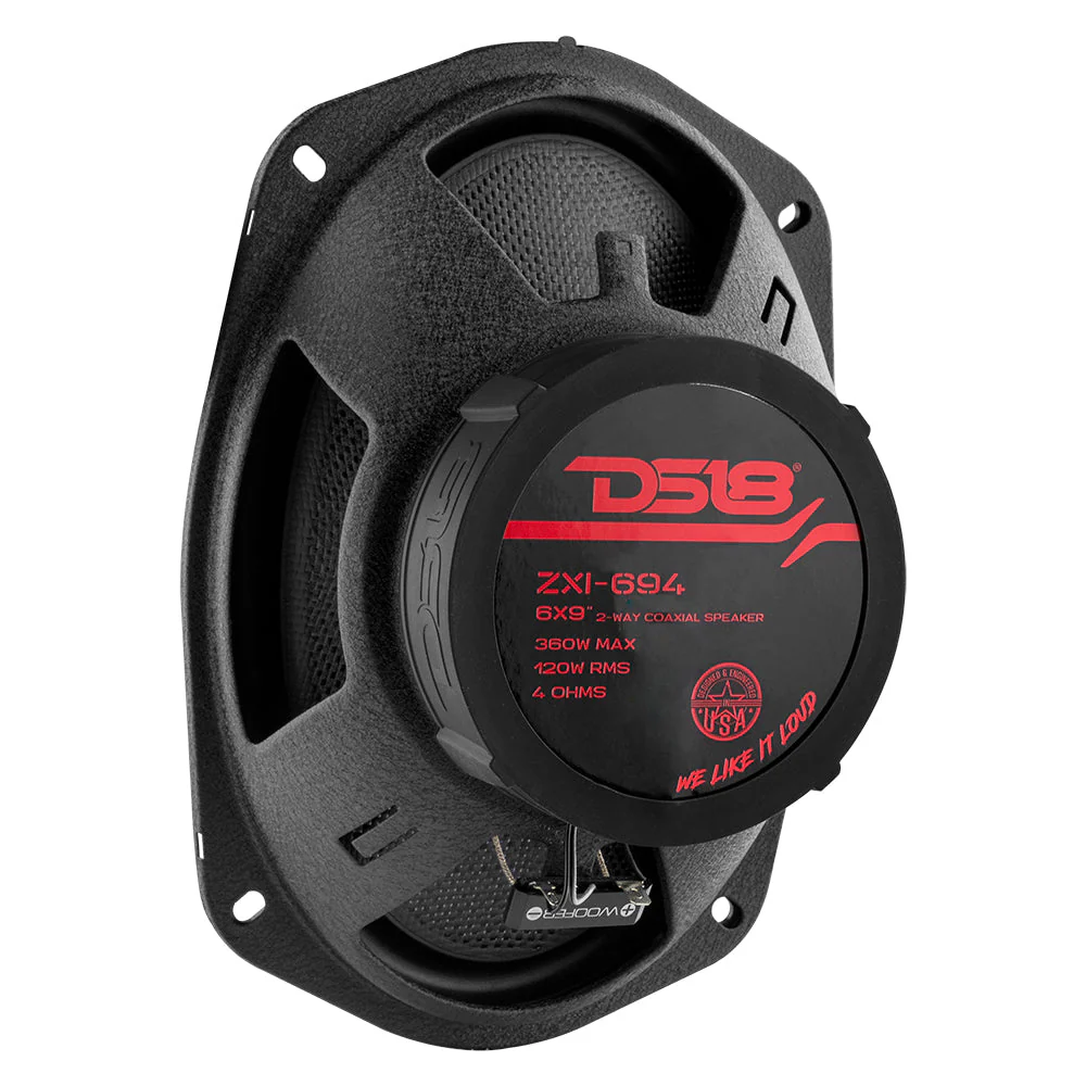 ZXI 6x9" 2-Way Coaxial Speakers with Kevlar Cone | 120W RMS 4-Ohm - Image 4