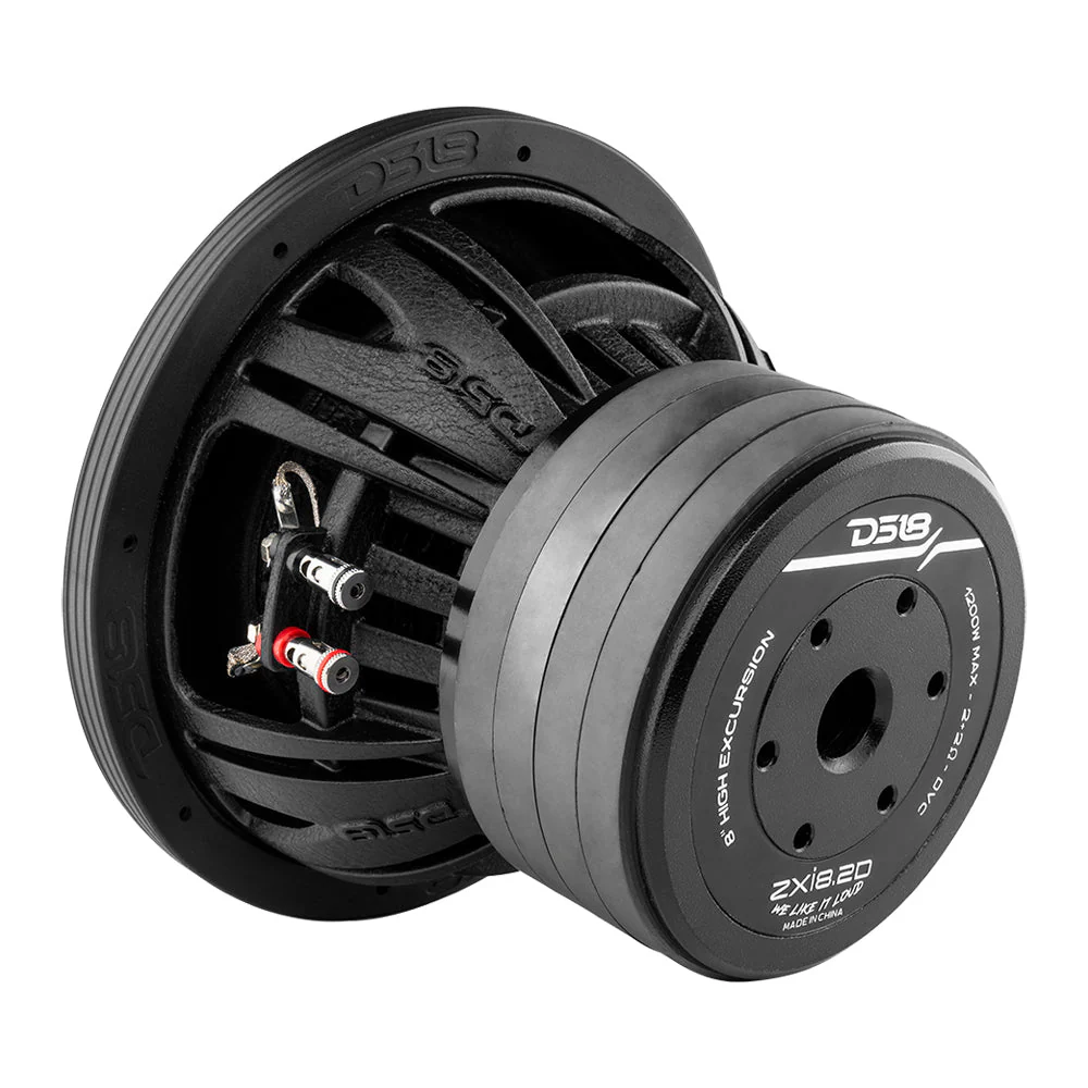 ZXI 8" High Excursion Subwoofer Quad Stacked Magnets | 600W RMS DVC 2-Ohm - Image 3